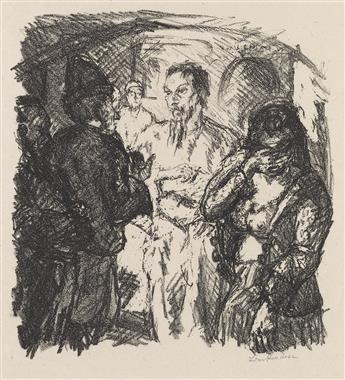 MAX BECKMANN Two lithographs.